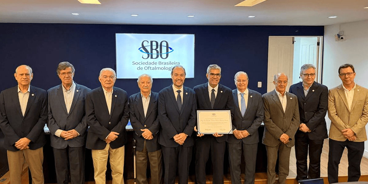 SMO participa da posse da nova diretoria da Sociedade Brasileira de Oftalmologia